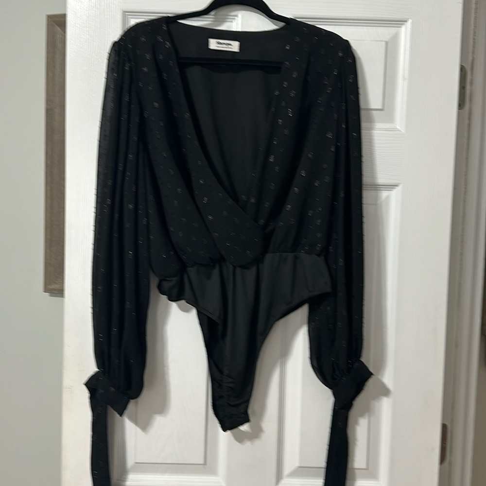 Showpo Black bodysuit